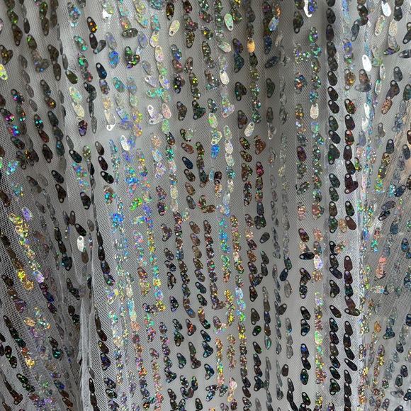 Topshop mid length sequin vest - Picture 5 of 8